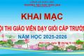 TRƯỜNG TIỂU HỌC SƠN LINH TỔ CHỨC HỘI THI GIÁO VIÊN DẠY GIỎI CẤP TRƯỜNG, NĂM HỌC 2025–2026